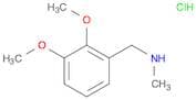 Benzenemethanamine, 2,3-dimethoxy-N-methyl-, hydrochloride (1:1)