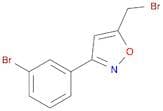 5-(Bromomethyl)-3-(3-bromophenyl)isoxazole