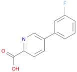 2-Pyridinecarboxylic acid, 5-(3-fluorophenyl)-