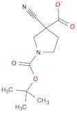 1-[(tert-butoxy)carbonyl]-3-cyanopyrrolidine-3-carboxylic acid