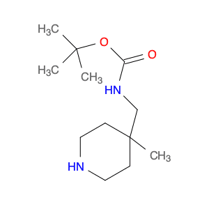 Carbamic acid, N-[(4-methyl-4-piperidinyl)methyl]-, 1,1-dimethylethyl ester