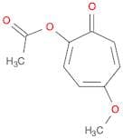 2,4,6-Cycloheptatrien-1-one, 2-(acetyloxy)-5-methoxy-