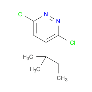 Pyridazine, 3,6-dichloro-4-(1,1-dimethylpropyl)-