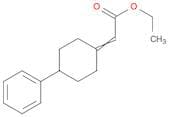 Acetic acid, 2-(4-phenylcyclohexylidene)-, ethyl ester