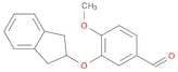 Benzaldehyde, 3-[(2,3-dihydro-1H-inden-2-yl)oxy]-4-methoxy-