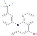 1,8-Naphthyridin-2(1H)-one, 4-hydroxy-1-[3-(trifluoromethyl)phenyl]-