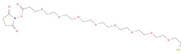 Propanoic acid,3-[(23-mercapto-3,6,9,12,15,18,21-heptaoxatricos-1-yl)oxy], 2,5-dioxo-1-pyrrolidiny…