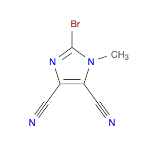 2-bromo-4,5-dicyano-1-methyl-1H-imidazole
