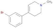 Pyridine, 4-(3-bromophenyl)-1,2,3,6-tetrahydro-1-methyl-