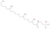 Ethanesulfonic acid, 2-[(3,7,13-trihydroxy-1-oxooctadecyl)amino]-