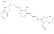 Benzothiazolium, 3-ethyl-2-[4-[3-[4-(3-ethyl-2(3H)-benzothiazolylidene)-2-buten-1-ylidene]-2-methy…
