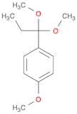 Benzene, 1-(1,1-dimethoxypropyl)-4-methoxy-