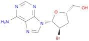 Adenosine, 2'-bromo-2',3'-dideoxy- (9CI)
