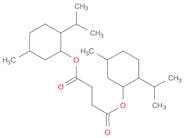 Butanedioic acid, 1,4-bis[5-methyl-2-(1-methylethyl)cyclohexyl] ester