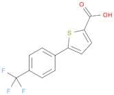 2-Thiophenecarboxylic acid, 5-[4-(trifluoromethyl)phenyl]-