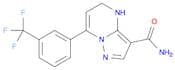 7-(3-(Trifluoromethyl)phenyl)-4,5-dihydropyrazolo[1,5-a]pyrimidine-3-carboxamide