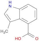 1H-Indole-4-carboxylic acid, 3-methyl-