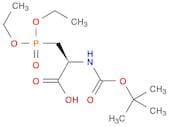 (S)-2-((tert-Butoxycarbonyl)amino)-3-(diethoxyphosphoryl)propanoic acid