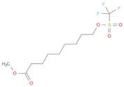 Nonanoic acid, 9-[[(trifluoromethyl)sulfonyl]oxy]-, methyl ester