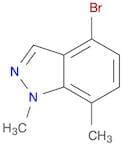 1H-Indazole, 4-bromo-1,7-dimethyl-