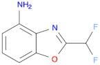 2-(Difluoromethyl)benzo[d]oxazol-4-amine