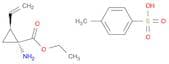 Cyclopropanecarboxylic acid, 1-amino-2-ethenyl-, ethyl ester, (1R,2S)-, 4-methylbenzenesulfonate (…