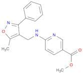 Methyl 6-(((5-methyl-3-phenylisoxazol-4-yl)methyl)amino)nicotinate