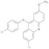 6-Chloro-9-(4-chlorophenoxy)-2-methoxyacridine