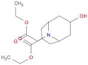 9-Azabicyclo[3.3.1]nonane-9-acetic acid, 3-(ethoxycarbonyl)-7-hydroxy-, ethyl ester