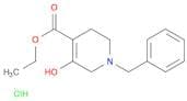 Ethyl 1-benzyl-5-hydroxy-1,2,3,6-tetrahydropyridine-4-carboxylate hydrochloride