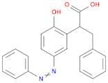 Benzenepropanoic acid, α-[2-hydroxy-5-(2-phenyldiazenyl)phenyl]-