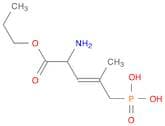 3-Pentenoic acid, 2-amino-4-methyl-5-phosphono-, 1-propyl ester, (E)- (9CI)