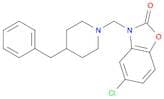 2(3H)-Benzoxazolone, 5-chloro-3-[[4-(phenylmethyl)-1-piperidinyl]methyl]-