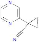 1-(Pyrazin-2-yl)cyclopropane-1-carbonitrile