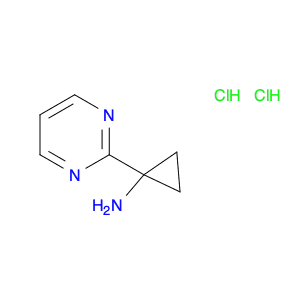 1-(pyrimidin-2-yl)cyclopropan-1-amine dihydrochloride