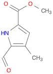 1H-Pyrrole-2-carboxylic acid, 5-formyl-4-methyl-, methyl ester