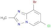 [1,2,4]Triazolo[1,5-a]pyridine, 8-bromo-6-chloro-2-methyl-