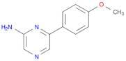 6-(4-Methoxyphenyl)pyrazin-2-amine