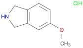 1H-Isoindole, 2,3-dihydro-5-methoxy-, hydrochloride (1:1)