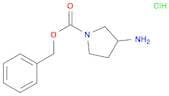 benzyl 3-aminopyrrolidine-1-carboxylate, HCl