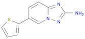 6-(Thiophen-2-yl)-[1,2,4]triazolo[1,5-a]pyridin-2-amine