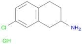 2-AMINO-7-CHLORO-1,2,3,4-TETRAHYDRONAPHTHALENE HCL