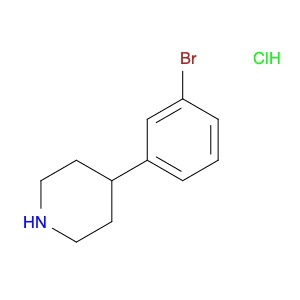 4-(3-Bromo-phenyl)-piperidine, HCl