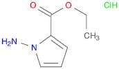 Ethyl 1-aminopyrrole-2-carboxylate, HCl
