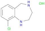 9-Chloro-2,3,4,5-tetrahydro-1H-benzo[e][1,4]diazepine 2HCl