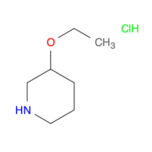 Piperidine, 3-ethoxy-, hydrochloride (1:1)