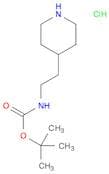 tert-Butyl (2-(piperidin-4-yl)ethyl)carbamate hydrochloride