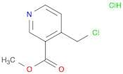 Methyl 4-chloromethylnicotinic acid, HCl