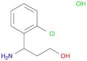 3-Amino-3-(2-chloro-phenyl)-propan-1-olhydrochloride