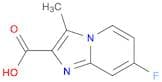 Imidazo[1,2-a]pyridine-2-carboxylic acid, 7-fluoro-3-methyl-